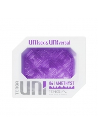 Фиолетовый мастурбатор-стимулятор Tenga Uni Amethyst - Tenga - в Рубцовске купить с доставкой