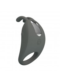 Серое эрекционное кольцо с вибрацией Master Ring - Baile - в Рубцовске купить с доставкой