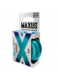 Презервативы Maxus G spot с двойной спиралью - 3 шт. - Maxus - купить с доставкой в Рубцовске
