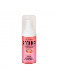 Жидкий вибратор Nuei Rock Me! с ароматом клубники - 20 мл. - Nuei cosmetics - купить с доставкой в Рубцовске