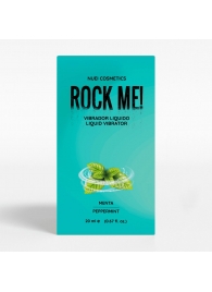 Жидкий вибратор Nuei Rock Me! с ароматом мяты - 20 мл. - Nuei cosmetics - купить с доставкой в Рубцовске