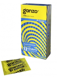 Классические презервативы с обильной смазкой Ganzo Classic - 12 шт. - Ganzo - купить с доставкой в Рубцовске