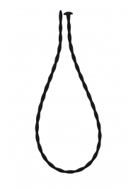 Черный уретральный массажер Glide Small - 30 см. - Lola Games - купить с доставкой в Рубцовске