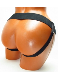 Трусики для страпона коричневого цвета - БДСМ Арсенал - купить с доставкой в Рубцовске