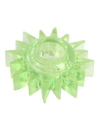 Зеленое эрекционное кольцо-солнце - Toyfa Basic - в Рубцовске купить с доставкой