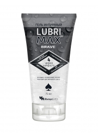Водно-силиконовый интимный гель-смазка Lubrimax Brave - 75 мл. - ИнтелБИО - купить с доставкой в Рубцовске