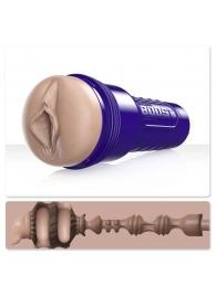 Телесный мастурбатор-вагина Fleshlight Boost Bang - Fleshlight - в Рубцовске купить с доставкой