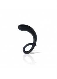 Черный массажер простаты Curving Curt - 13 см. - MyStim - купить с доставкой в Рубцовске