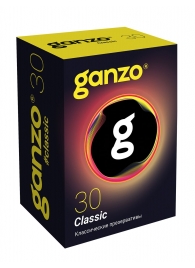 Классические презервативы с обильной смазкой Ganzo Classic - 30 шт. - Ganzo - купить с доставкой в Рубцовске