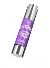 Массажное масло 2-в-1 Blackberry Hot Effect с разогревающим эффектом и вкусом ежевики - 50 мл. - Secret Play - купить с доставкой в Рубцовске