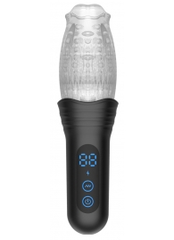 Автоматический мастурбатор Oral Sex Masturbator с функциями ротации, вибрации и фрикций - Secwell - в Рубцовске купить с доставкой