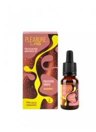 Капли с согревающим эффектом Passion Drips Warming - 15 мл. - Pleasure Lab - купить с доставкой в Рубцовске