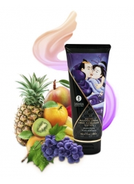 Массажный крем для тела с ароматом экзотических фруктов Exotic fruits - 200 мл. - Shunga - купить с доставкой в Рубцовске