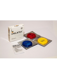 Разноцветные ароматизированные презервативы Unilatex Multifruits - 3 шт. - Unilatex - купить с доставкой в Рубцовске