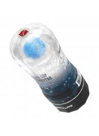 Прозрачный текстурированный мастурбатор Vacuum Cup Masturbator Planet - Baile - в Рубцовске купить с доставкой