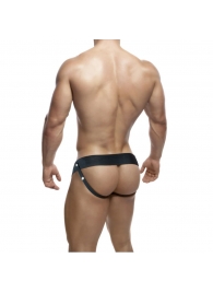 Телесный фаллопротез на черных эластичных ремнях 7 Inch Hollow Strap On - 17 см. - Blush Novelties - купить с доставкой в Рубцовске