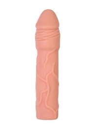 Телесная удлиняющая насадка с подхватом - 19 см. - ToyFa - в Рубцовске купить с доставкой