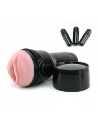 Мастурбатор-вагина Fleshlight - Vibro Pink Lady Touch с вибрацией - Fleshlight - в Рубцовске купить с доставкой