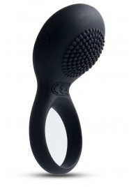 Чёрное перезаряжаемое эрекционное виброкольцо Tyler - Svakom - в Рубцовске купить с доставкой