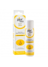 Силиконовый лубрикант с жожоба pjur MED Soft glide - 100 мл. - Pjur - купить с доставкой в Рубцовске