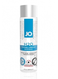 Возбуждающий лубрикант на водной основе JO Personal Lubricant H2O Warming - 120 мл. - System JO - купить с доставкой в Рубцовске