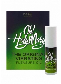 Масло унисекс с эффектом вибрации Oh! Holy Mary - 6 мл. - Nuei cosmetics - купить с доставкой в Рубцовске