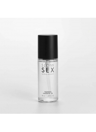 Съедобное cогревающее массажное масло Slow Sex - 50 мл. - Bijoux Indiscrets - купить с доставкой в Рубцовске