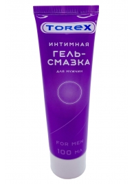 Гель-смазка на водной основе For Men - 100 мл. - Torex - купить с доставкой в Рубцовске