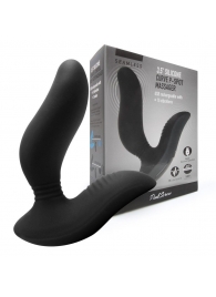 Черный вибромассажер простаты 3,5’’ Curve P-spot Massager - 12 см. - Erokay - в Рубцовске купить с доставкой