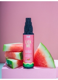 Гель Lick Me с согревающим эффектом и ароматом арбуза - 50 мл. - INTT - купить с доставкой в Рубцовске