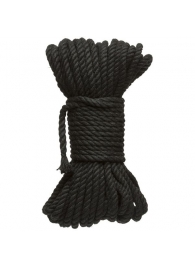 Черная верёвка для связывания и фиксации Bind Tie - 15,24 м. - Doc Johnson - купить с доставкой в Рубцовске