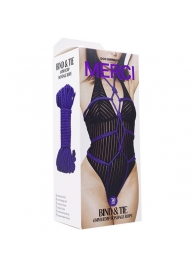 Фиолетовая верёвка для связывания и фиксации Bind Tie - 9,14 м. - Doc Johnson - купить с доставкой в Рубцовске