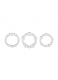 Набор из 3 эрекционных колец Erection Rings Set - Selopa - в Рубцовске купить с доставкой