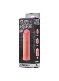 Фаллоудлинитель SUPER HERO Casanova - 18 см. - Lola Games - в Рубцовске купить с доставкой