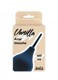 Черный анальный душ Anal Douche M - Lola Games - купить с доставкой в Рубцовске
