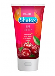 Интимная гель-смазка Shefox «Спелая вишня» - 50 мл. - Shefox - купить с доставкой в Рубцовске