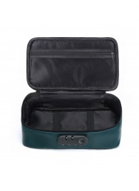 Зеленая сумочка для хранения игрушек Discreet Box - Dorcel - купить с доставкой в Рубцовске