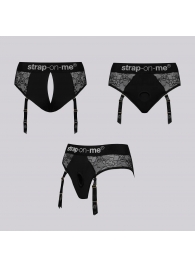 Трусики для фиксации насадок Strap-on-me Harness Lingerie Diva XS - Strap-on-me - купить с доставкой в Рубцовске