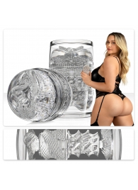 Прозрачный двусторонний мастурбатор Fleshlight Quickshot Mia Malkova - Fleshlight - в Рубцовске купить с доставкой