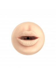 Телесный мастурбатор-ротик Feel Stroker Mouth - Kiiroo - в Рубцовске купить с доставкой