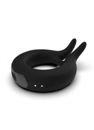Черное эрекционное кольцо Marry Me Rechargeable Vibrating Cockring - Adrien Lastic - в Рубцовске купить с доставкой