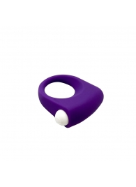 Фиолетовое эрекционное кольцо Puggle Vibrating Ring with Bullet - Adrien Lastic - в Рубцовске купить с доставкой