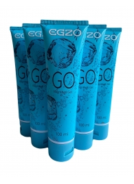 Набор из 5 пролонгирующих лубрикантов на водной основе Egzo Go (по 100 мл.) - EGZO - купить с доставкой в Рубцовске