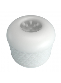 Белый сквозной мастурбатор Crystle - Baile - в Рубцовске купить с доставкой