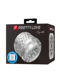 Прозрачный сквозной мастурбатор Crystle - Baile - в Рубцовске купить с доставкой