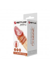 Телесная насадка на пенис Jeremy - 7 см. - Baile - в Рубцовске купить с доставкой