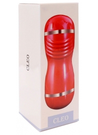 Двусторонний мастурбатор в колбе Cleo - вагина и ротик - Boys of Toys - в Рубцовске купить с доставкой