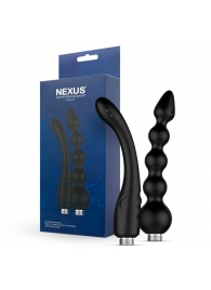Набор из 2 насадок для анального душа Shower Douche Duo Kit - Nexus Range - купить с доставкой в Рубцовске