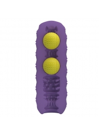 Фиолетовый мастурбатор Venus-X Twin balls - Baile - в Рубцовске купить с доставкой