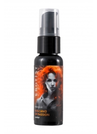 Гель с эффектом вибрации Volcano Of Passion со вкусом вишни - 25 мл. - Erotist Lubricants - купить с доставкой в Рубцовске